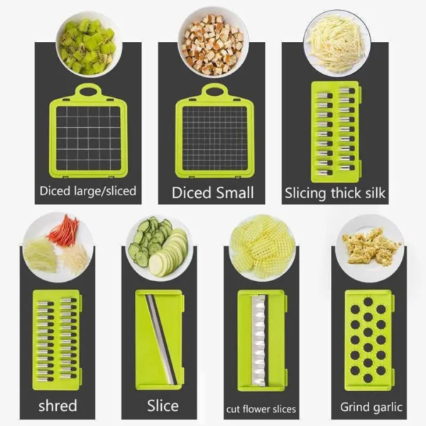 SP Dealz Vegetable Chopper 14 In 1 - Image 4