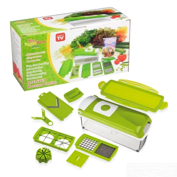 Speedy Chopper 12 Pieces Nicer Dicer Plus