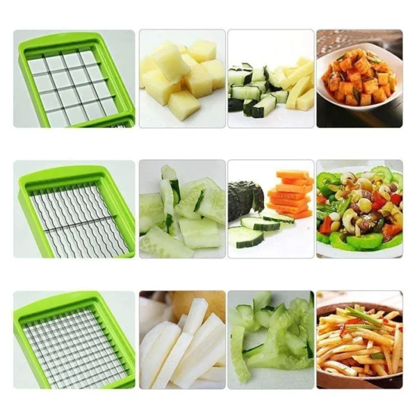 Speedy Chopper 12 Pieces Nicer Dicer Plus - Image 3