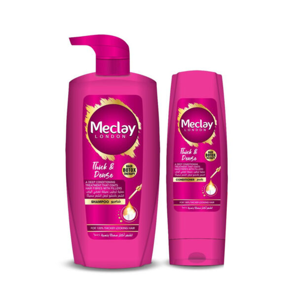 Meclay London Thick & Dense Shampoo 660ml + Conditioner Pair Box (Save Rupees 200) - Image 3